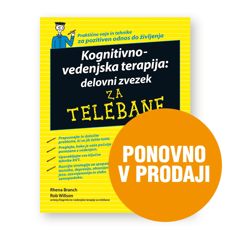 Kognitivno-vedenjska terapija: delovni zvezek za telebane